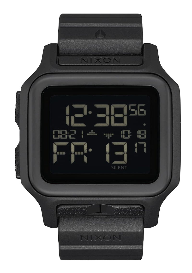 NIXON Regulus A1170 - MK1-100m Water Resistant Men's Digital Military Watch (46mm Watch Face, 29mm-24mm Pu/Rubber/Silicone Band) - Image 1