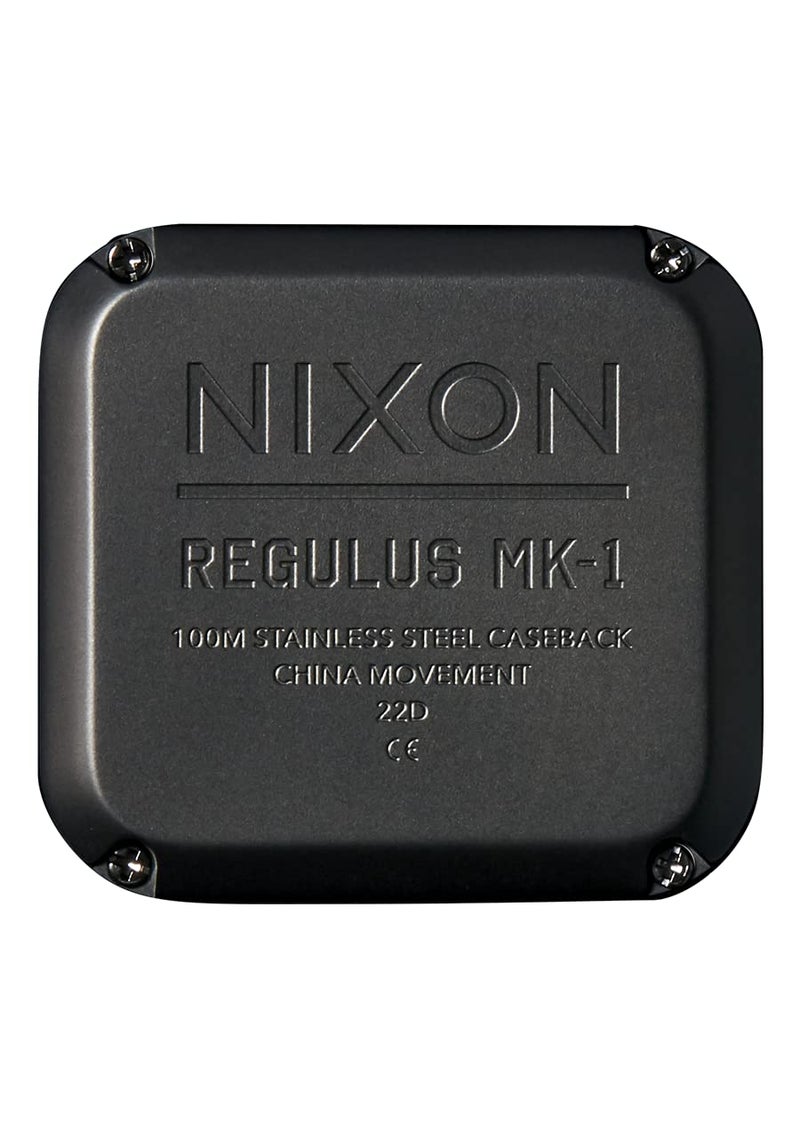 NIXON Regulus A1170 - MK1-100m Water Resistant Men's Digital Military Watch (46mm Watch Face, 29mm-24mm Pu/Rubber/Silicone Band) - Image 4