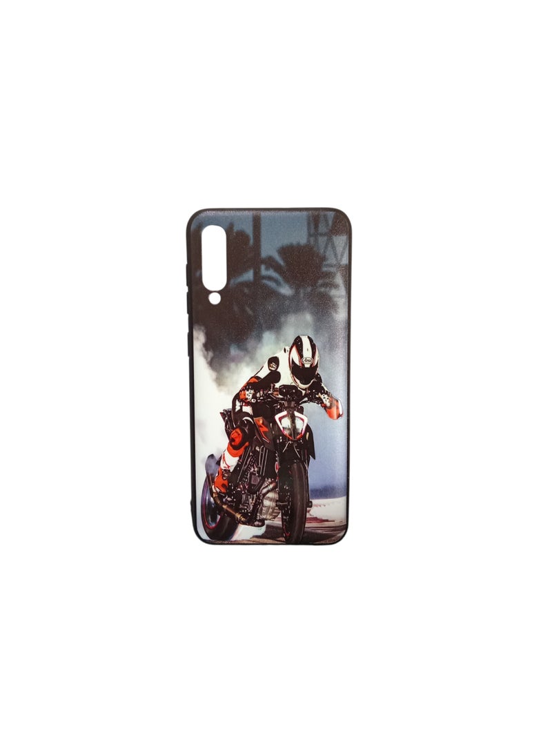 Plastic Back Cover For  Samsung Galaxy A50  Multi Color - Image 1