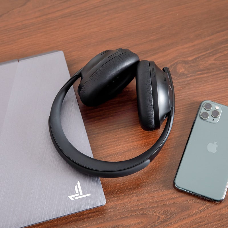 WC Wicked Cushions Upgraded Replacement Ear Pads for Bose 700 Noise Cancelling Headphones (NC700) - Softer PU Leather, Luxurious Memory Foam, Added Thickness, Extra Durable Ear Cushions | (Black) - Image 3