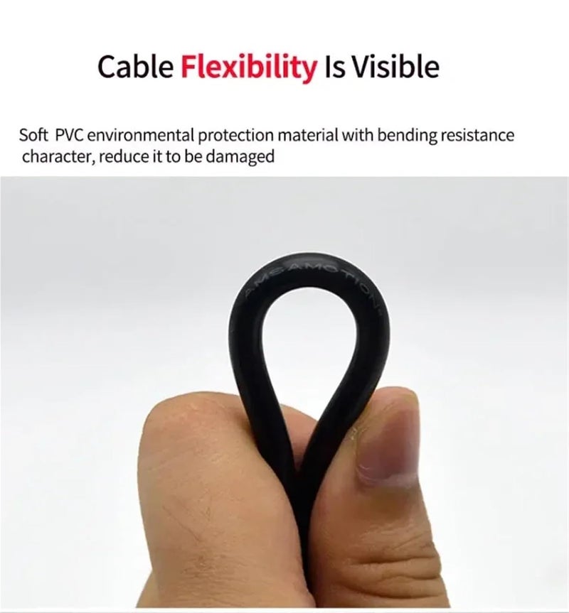 Omron CP1H CPM2A CJ Series to GXO5502 3501 Touch Panel Communication Cable 2m Black or White - Image 3