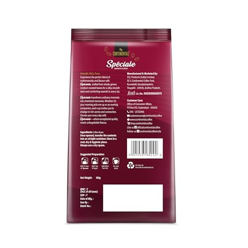 Continental Coffee Continental Speciale Instant Coffee | Premium Arabica Blend | 100% Pure Instant Coffee | Smooth & Rich Coffee | Medium Roast | No Added Flavors | 200g / 180g Pouch (Weight May Vary) - Image 3