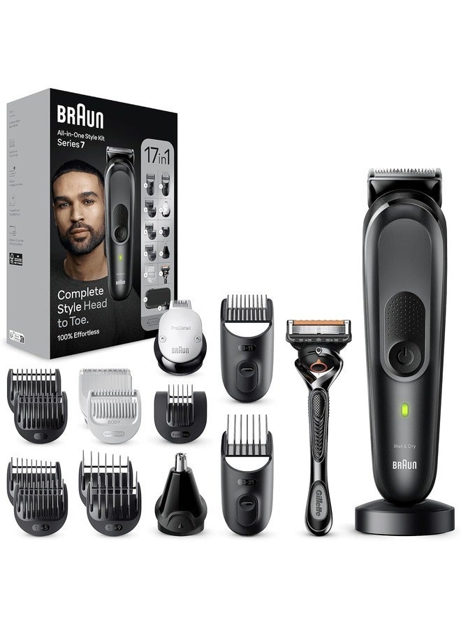 BRAUN MGK7491 17-in-1 Style Kit 7  beard, body, hair with ProBlade - Image 1