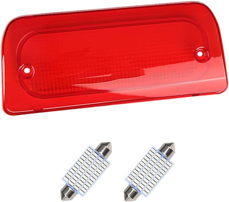 igersaw Urite2GO 3rd Third Brake Light Red Lens for 1994-2003 Chevy S10 GMC Sonoma Extended Cab - Image 1