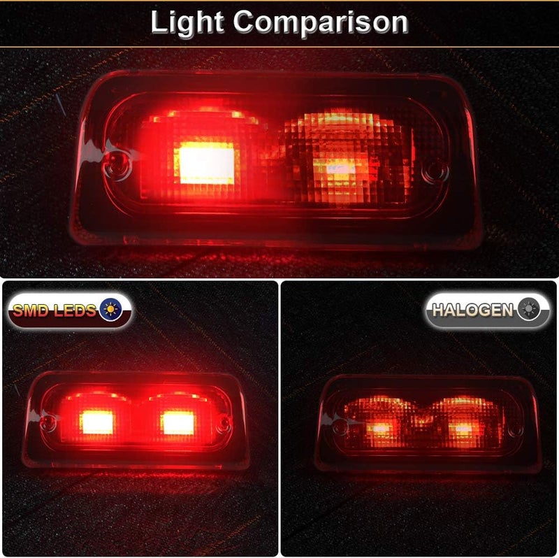 igersaw Urite2GO 3rd Third Brake Light Red Lens for 1994-2003 Chevy S10 GMC Sonoma Extended Cab - Image 4