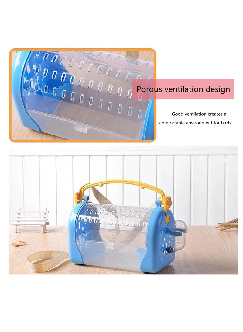 الهامستر الناقل قفص الحيوانات الأليفة الصادرة قفص الحقيبة الفئران خنزير غينيا السفر النقل - Image 3