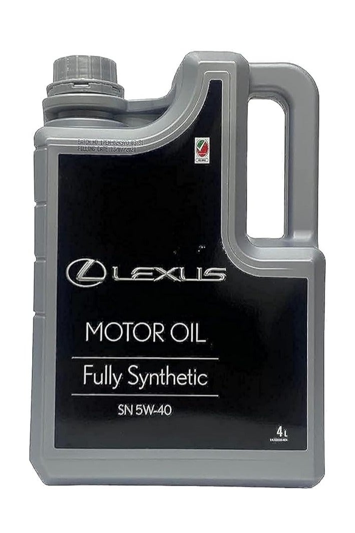 LEXUS 5W-40 Fully Synthetic Motor Engine Oil (4L) - Image 1
