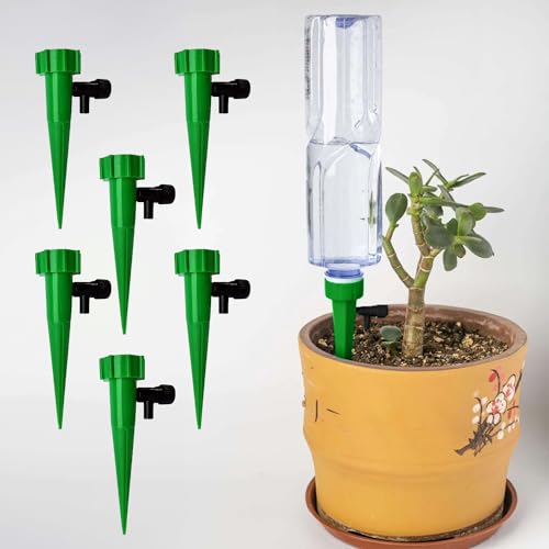 Cinagro (Pack of 6) Drip Irrigation kit for Home Garden, Self-Watering Spikes, Drip Spikes for Plants, Home Garden, Automatic Plant Watering Devices - Image 1