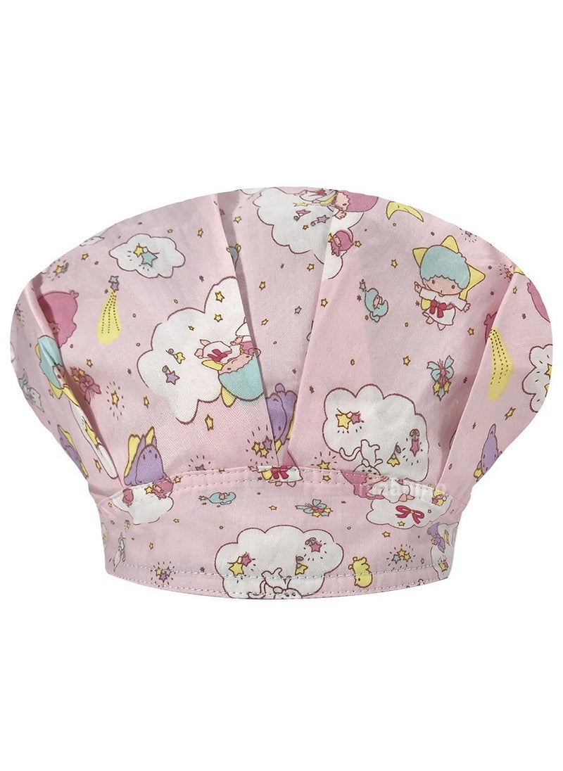 KUYING Printed Small Animal Cute Nurse Hat All Cotton Medical Work Fluffy Hat 