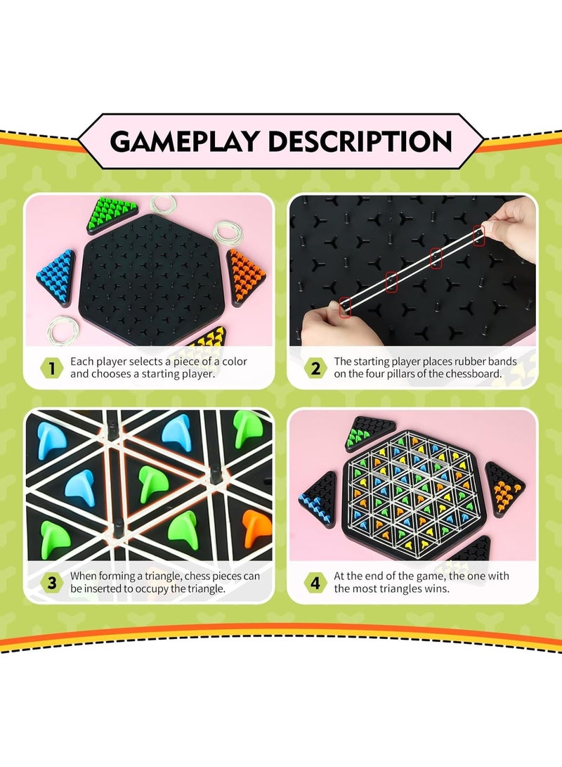 Triangle Game with Asatek Chain, Triangular Chess Game - Image 4