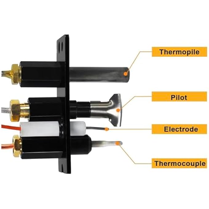 & HEAT-N-GLO PROPANE GAS PILOT ASSEMBLY 4021-737 - Image 2