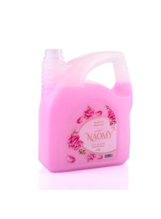 سائل غسول لليدين  برائحة الورود المنعش ٤كجم Refreshing rose-scented hand wash liquid, 4 kg, 6221999112213