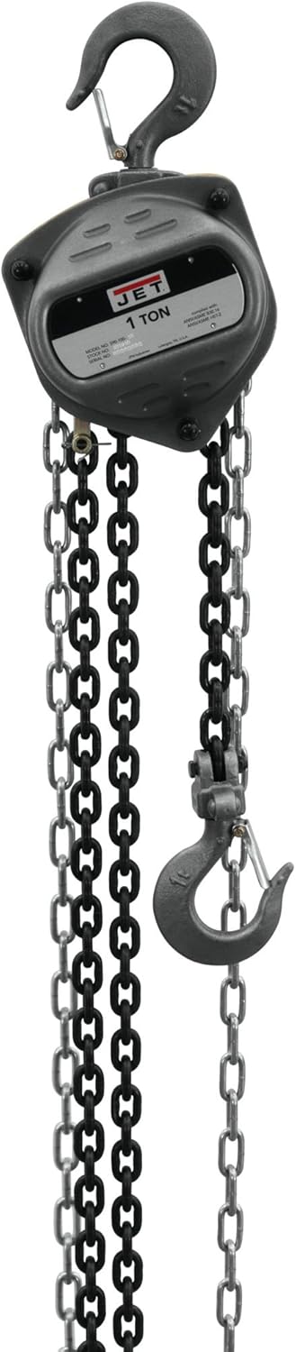 JET 1Ton Hand Chain Hoist 20 Lift Model S9010020 - Image 1