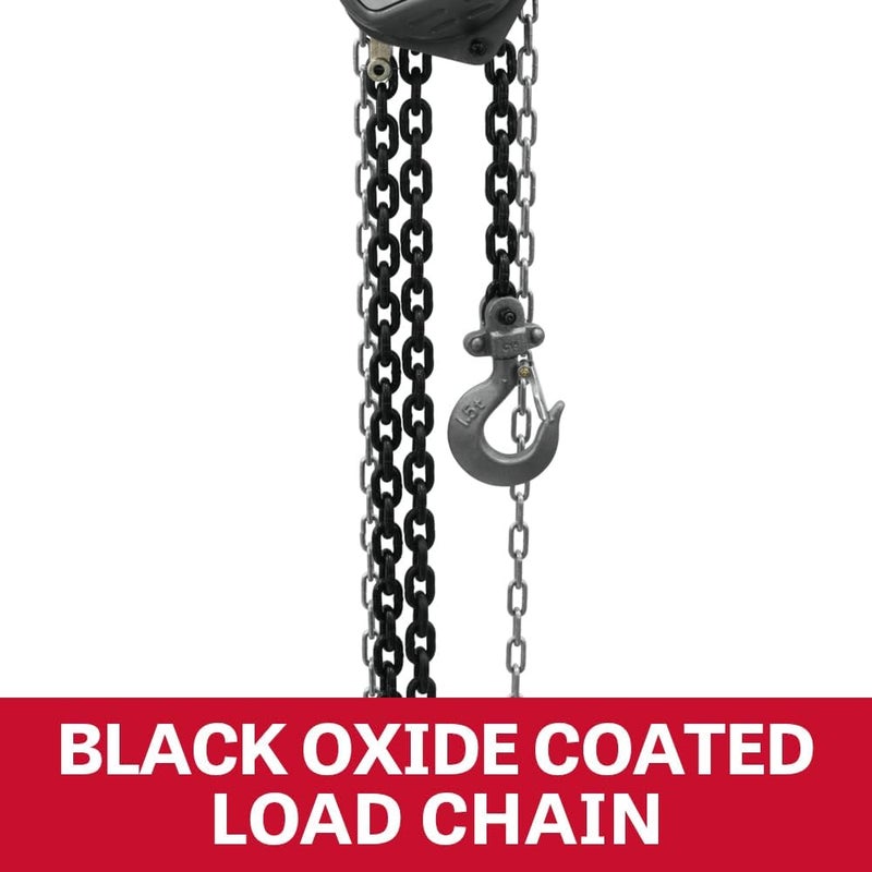 JET 1Ton Hand Chain Hoist 20 Lift Model S9010020 - Image 2