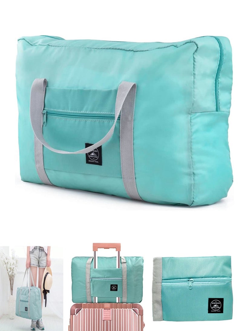 ترافل شنطة السفر قابلة للطي للسفر والرحلات والعطلات والتخييم والتخزين والمزيد، منظم حقيبة السفر، شنطة متعددة الأغراض ذات سعة كبيرة للاستخدام اليومي والتخزين والحمل السفر، حقيبة قابلة للطي - Image 1