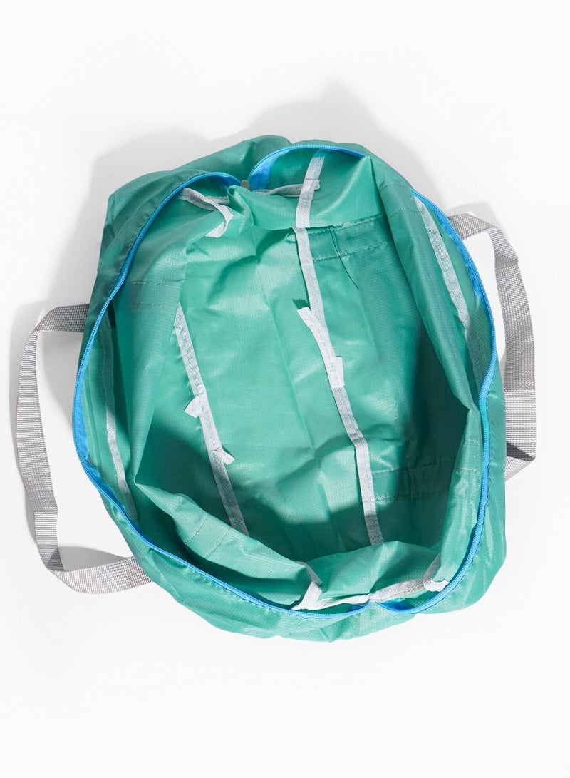 ترافل شنطة السفر قابلة للطي للسفر والرحلات والعطلات والتخييم والتخزين والمزيد، منظم حقيبة السفر، شنطة متعددة الأغراض ذات سعة كبيرة للاستخدام اليومي والتخزين والحمل السفر، حقيبة قابلة للطي - Image 3