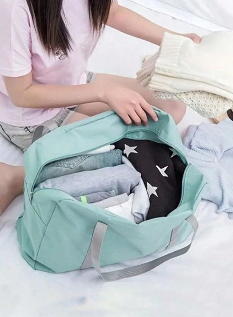 ترافل شنطة السفر قابلة للطي للسفر والرحلات والعطلات والتخييم والتخزين والمزيد، منظم حقيبة السفر، شنطة متعددة الأغراض ذات سعة كبيرة للاستخدام اليومي والتخزين والحمل السفر، حقيبة قابلة للطي - Image 4