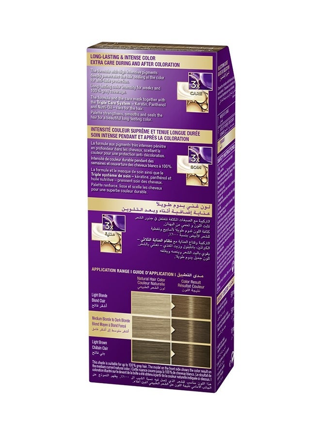 Palette كريم لون مكثف 7-0، أشقر متوسط 7-0، أشقر متوسط 50 مل، 50 مل، و 10 مل - Image 3