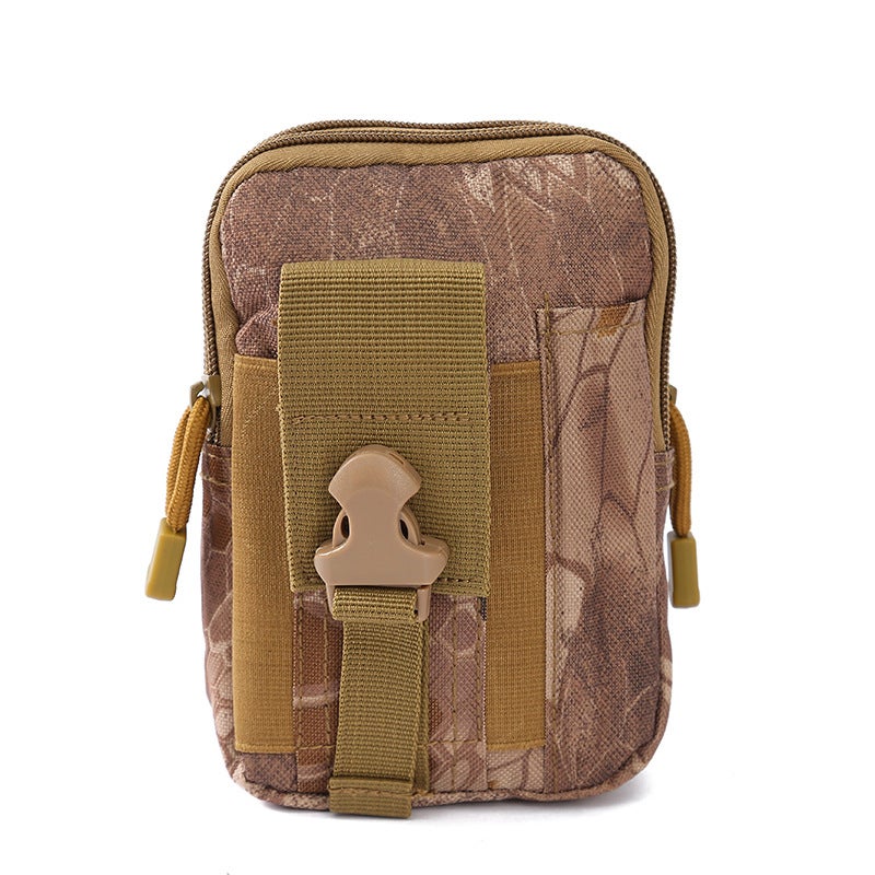 Outdoor Special Offer Camouflage Tactical Waist Bag Outdoor Mountaineering Anti-splashing Waist Bag Travel Multifunctional Mobile Phone Bag yellow python