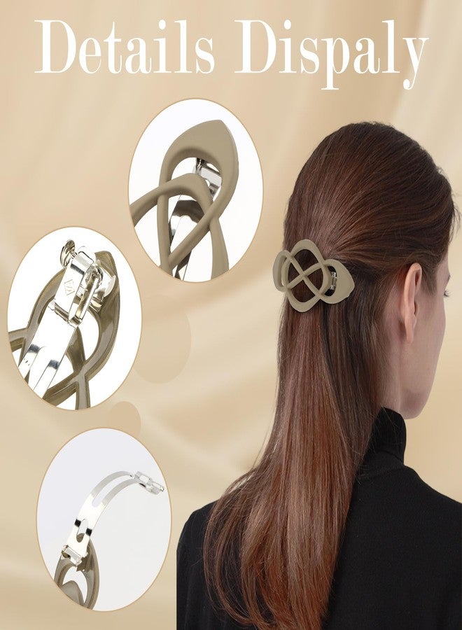 Hapdoo 6PCS French Hair Barrettes for Women, Vintage Barrette Hair Clips for Thick Thin Fine Hair Girls - Image 3