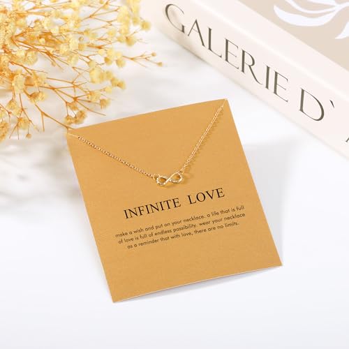 Baydurcan Infinity Necklace for Women Dainty Infinity Jewelry for Women - Image 4