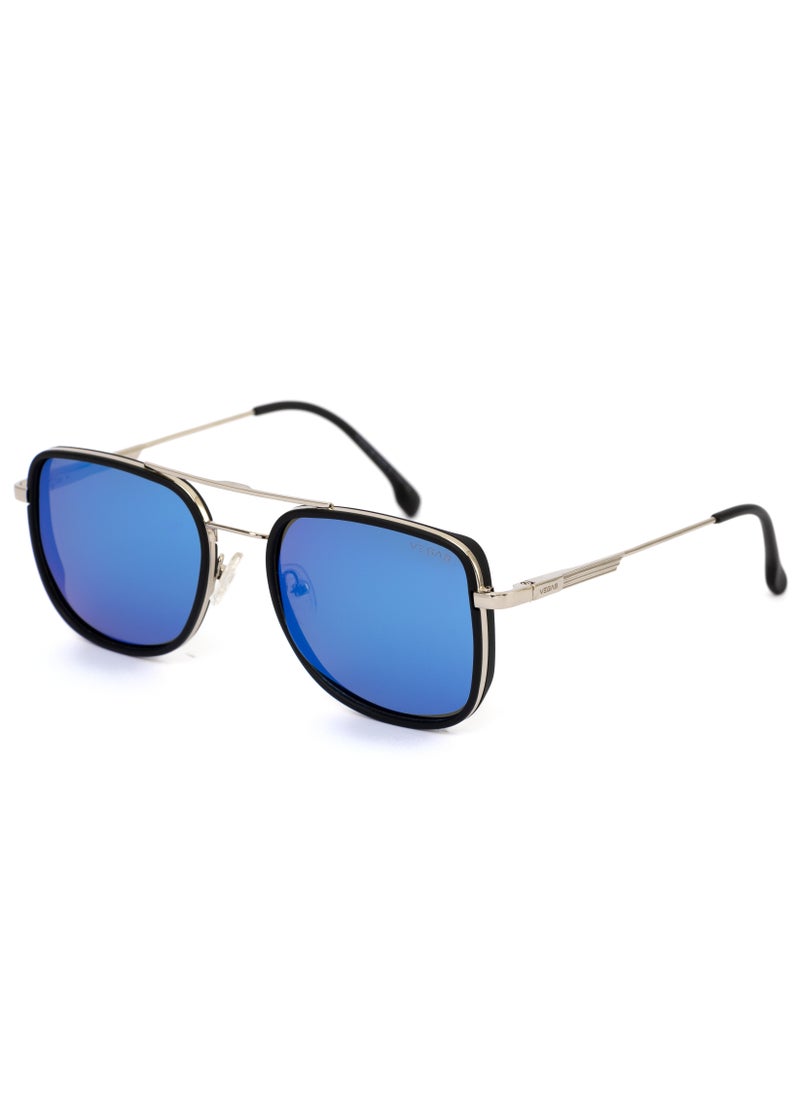 VEGAS VEGAS Men's Sunglasses V2070S - Blue  - Image 3