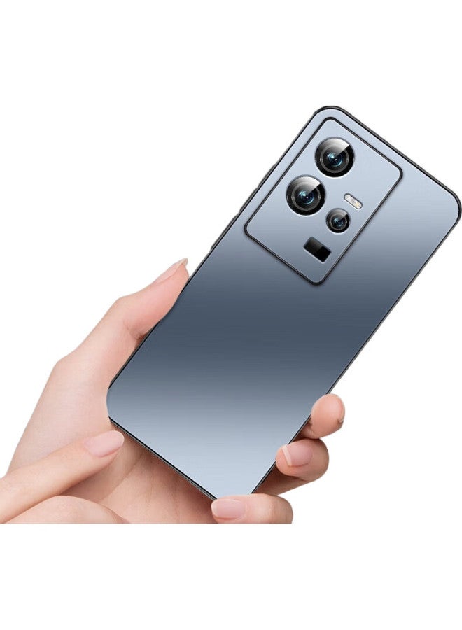 Shangsu, Suitable For Iqoo11 Phone Case, Iqoo11S Protective Cover, Ag Frosted Lens, Full Protection, Real Machine Feel, Simple Solid Color, Light Luxury, Vivo Anti-Fingerprint, For Women And Men, Graphite Black - Image 2