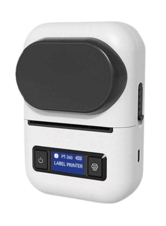 DX2515 A portable wireless thermal printer for invoices, receipts and barcodes that works with Bluetooth, practical and easy to carry, 55 mm wide - Image 1