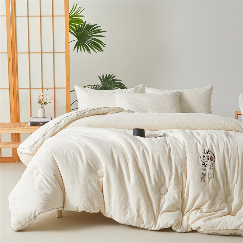 Category A Maternal And Infant Grade Cotton Zipper Type Mother-In-Law Quilt Winter Quilt Spring & Fall Quilt Summer Quilt Soybean Quilt Core Quilt Air-Conditioning Quilt - Image 5