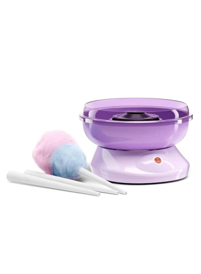 LAMAY Cotton Candy Maker, Countertop Cotton Candy Machine, Includes 8 Paper Wands - Image 1