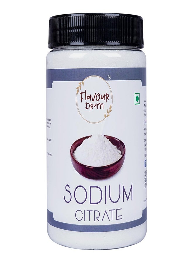 Flavour Drum Sodium Citrate, 750 g | Food Grade | Improves Texture | Preservative | - Image 1