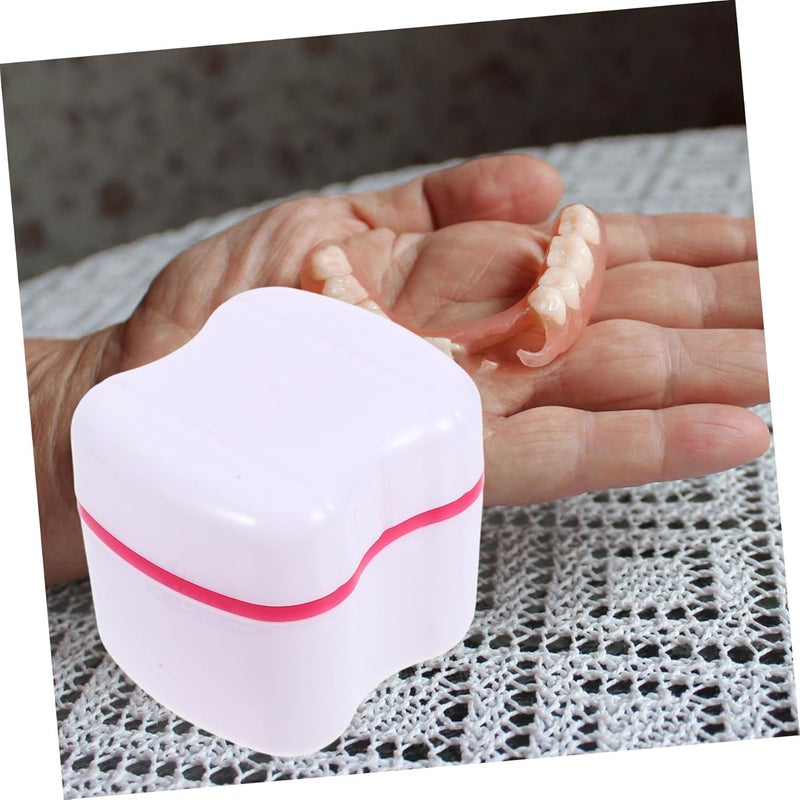 Retainer Case with Toothbrush Leakproof Travel Storage Box for Dentures and Aligners - Image 5