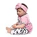 Pedolltree Reborn Baby Dolls Clothes Girl Pink Outfits for 20 22 Reborn Doll Baby Girl Clothing - Image 2