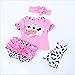 Pedolltree Reborn Baby Dolls Clothes Girl Pink Outfits for 20 22 Reborn Doll Baby Girl Clothing - Image 3