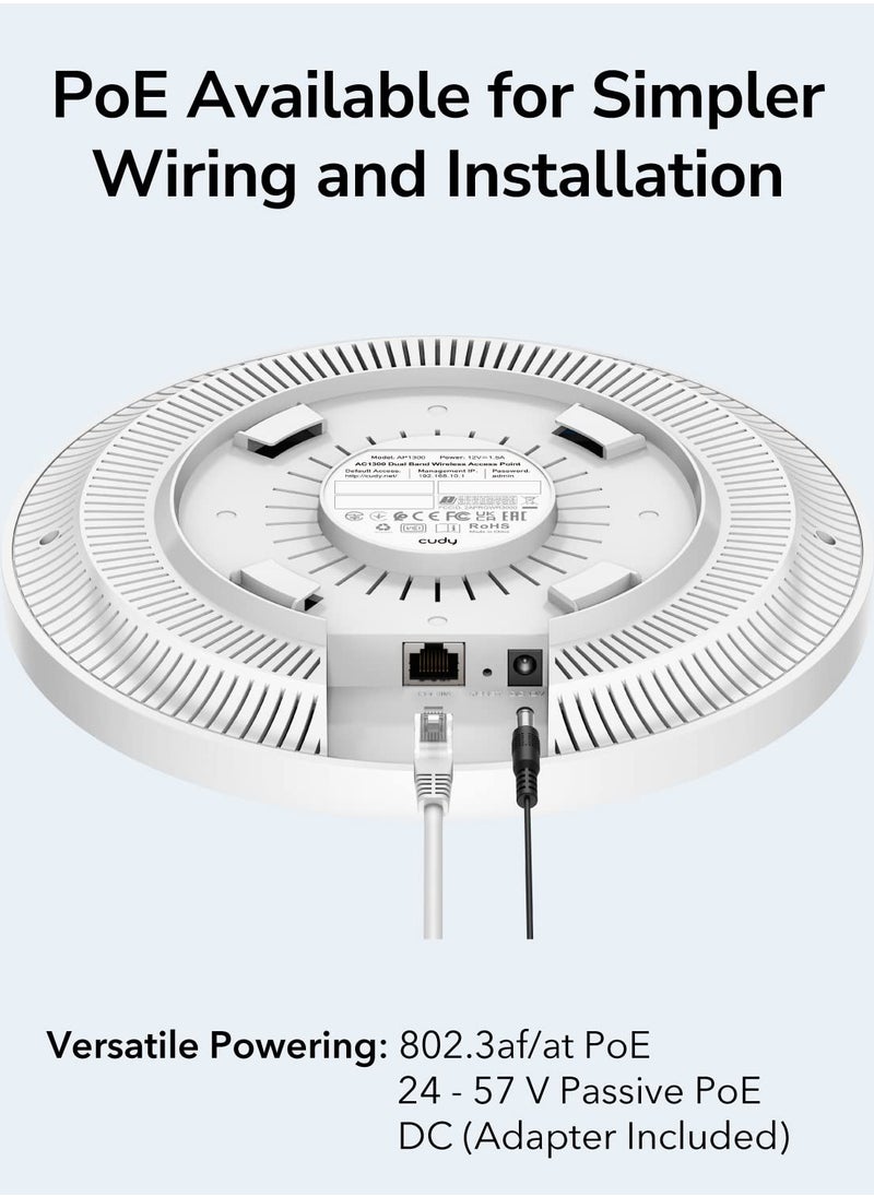 cudy Cudy AC1200 Gigabit Wireless Access Point(‎AP1300)  - Image 3