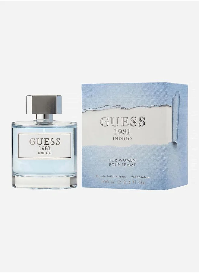 GUESS 1981 Indigo Eau De Toilette, 100ml