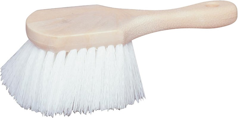 Star Brite Utility Scrub Brush - Marine-Grade Heavy-Duty Stiff Bristled Scrubber - Extra Long Flagged Bristles for More Cleaning Power in Hard to Reach Areas - Image 1