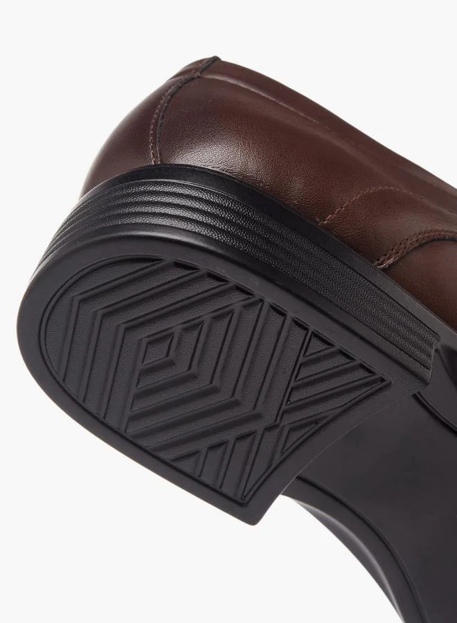 LBL by Shoexpress BROWN Men Lace-Up Derby Shoes for Men | Best Price UAE