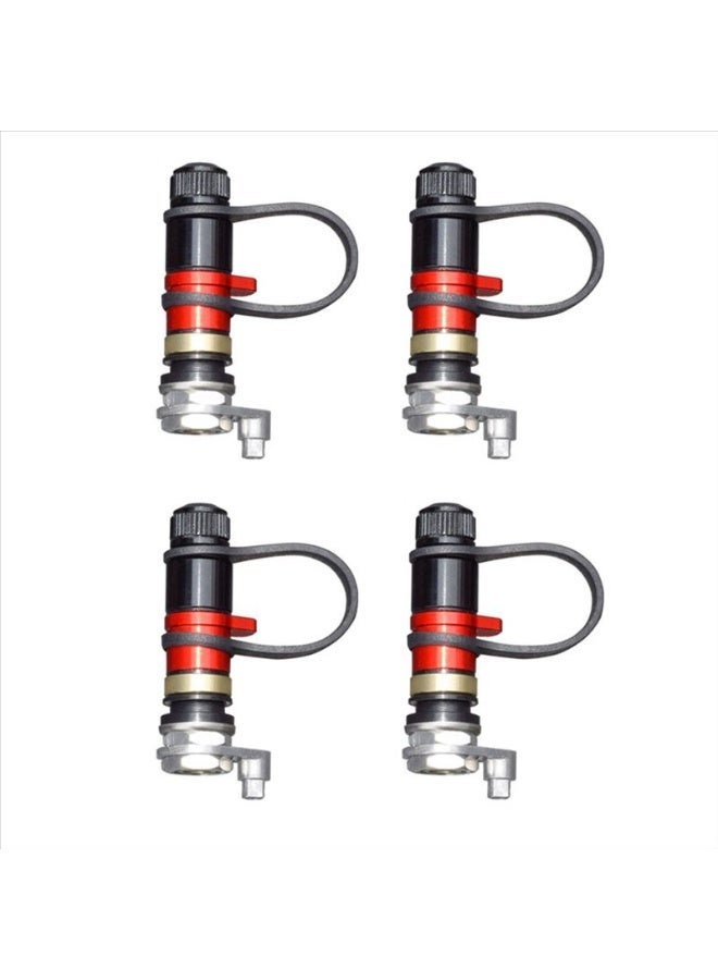 طقم بلف تخفيض ضغط إطارات السيارة بسرعة, 4 بلوف هواء , صمامات تخفيف و تعبئة ضغط الإطارات بسرعة للسياره - Image 1