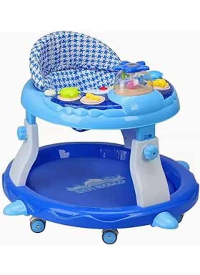 Infinty Infinty Universal 4-in-1 Baby Walker,light,music (Blue) 