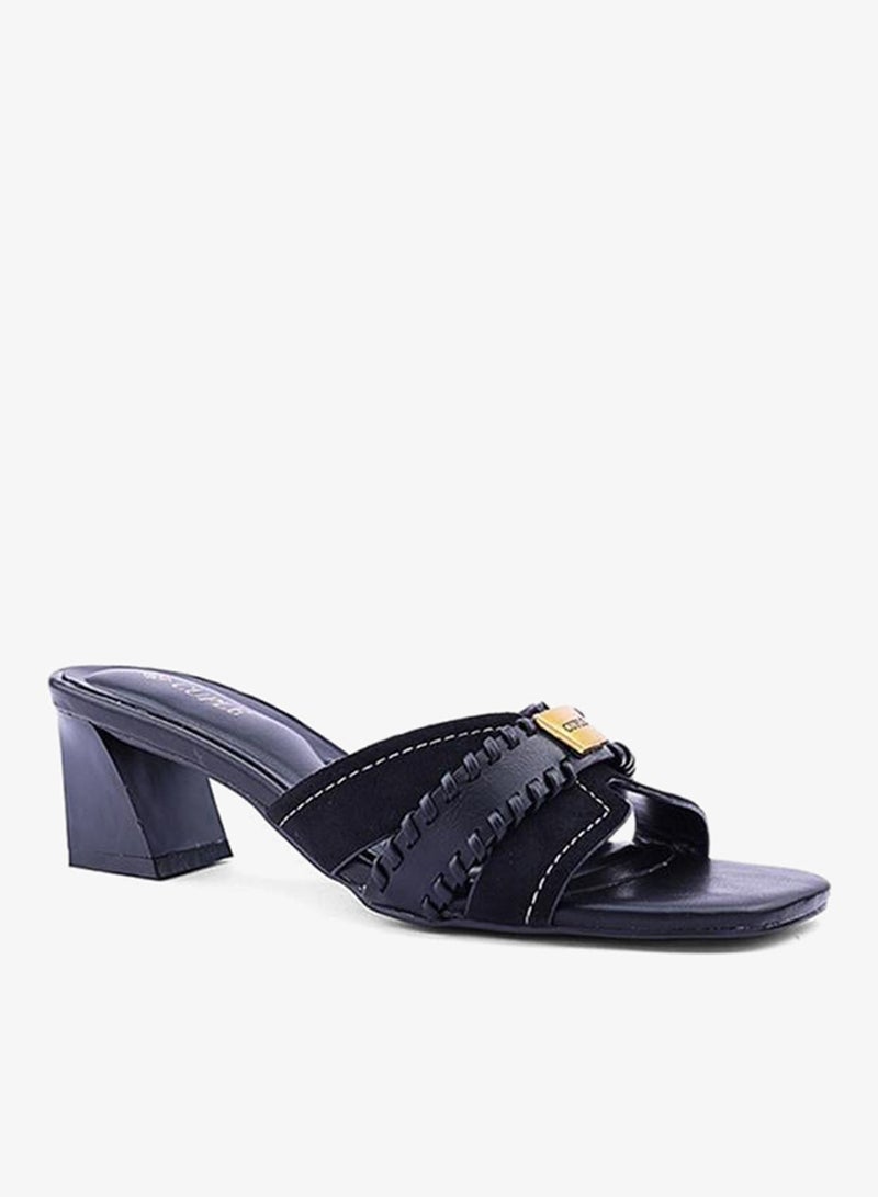 Cuple Elegant heel slippers designed for a chic look. - Image 3