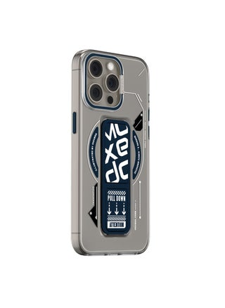 Moxedo Magnetic Protective Case Scratch Resistant Drop Protection with Built-in Extendable Grip Stand Compatible for iPhone 15 Pro 6.1 inch - Blue - pzsku/ZF62FB30112AD7A92378DZ/45/_/1734254827/22a76349-06bc-4008-ae08-8206268dccb7