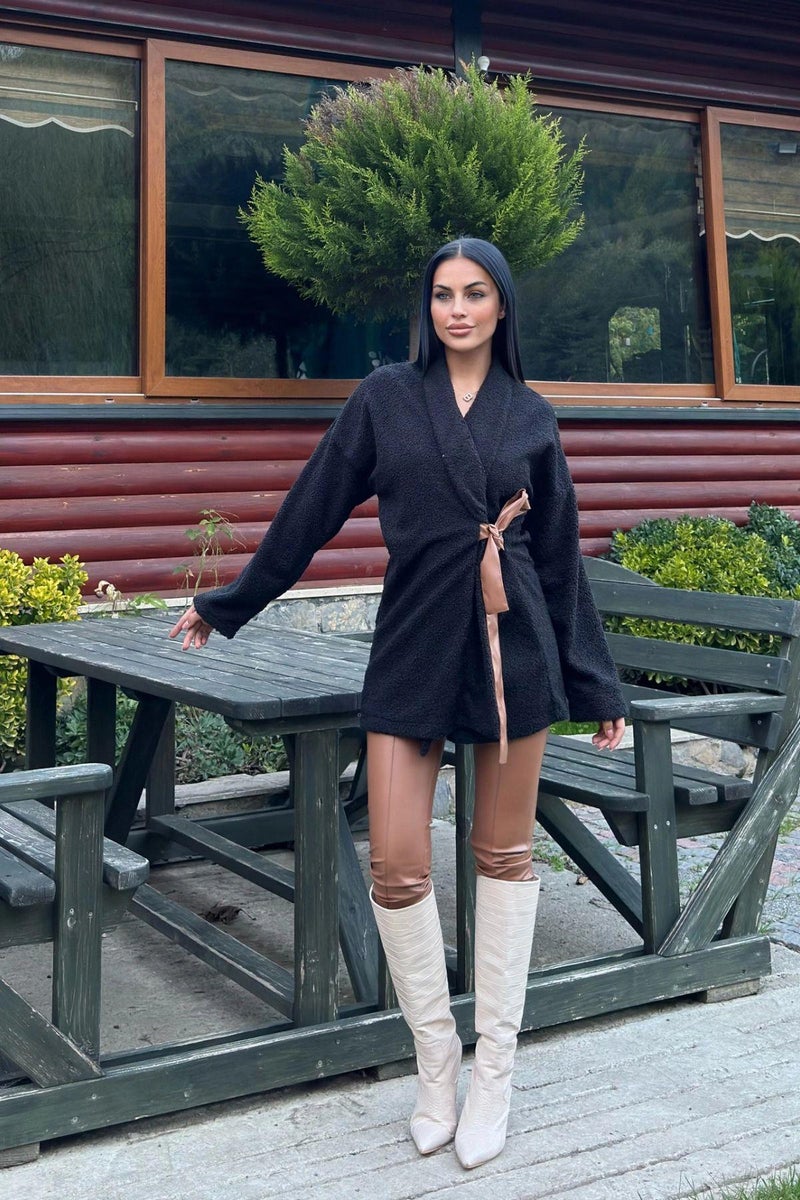 Weshaya Cardigan Women Black - Image 4