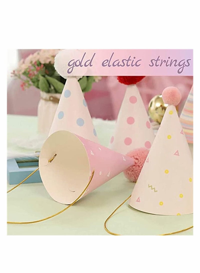 واي آند دي Colorful Party Hats Fun Celebration Kit of 10 Cone for Kids Birthday and DIY Crafts - Supplies Group Activities, Games Decorations - Image 5