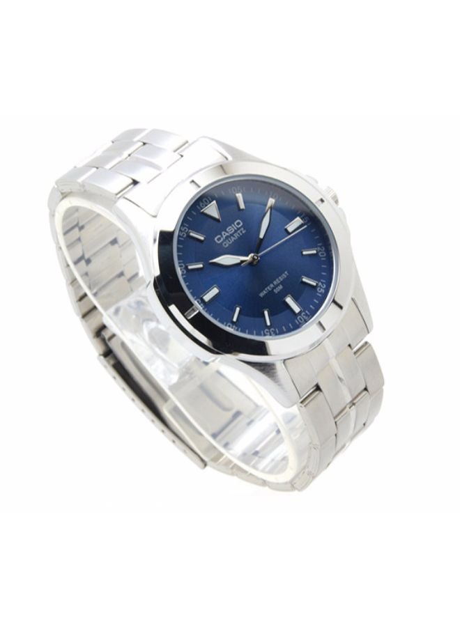 CASIO Men Water Resistant Analog Watch MTP-1214A-2A - 40 mm - Silver - Image 2
