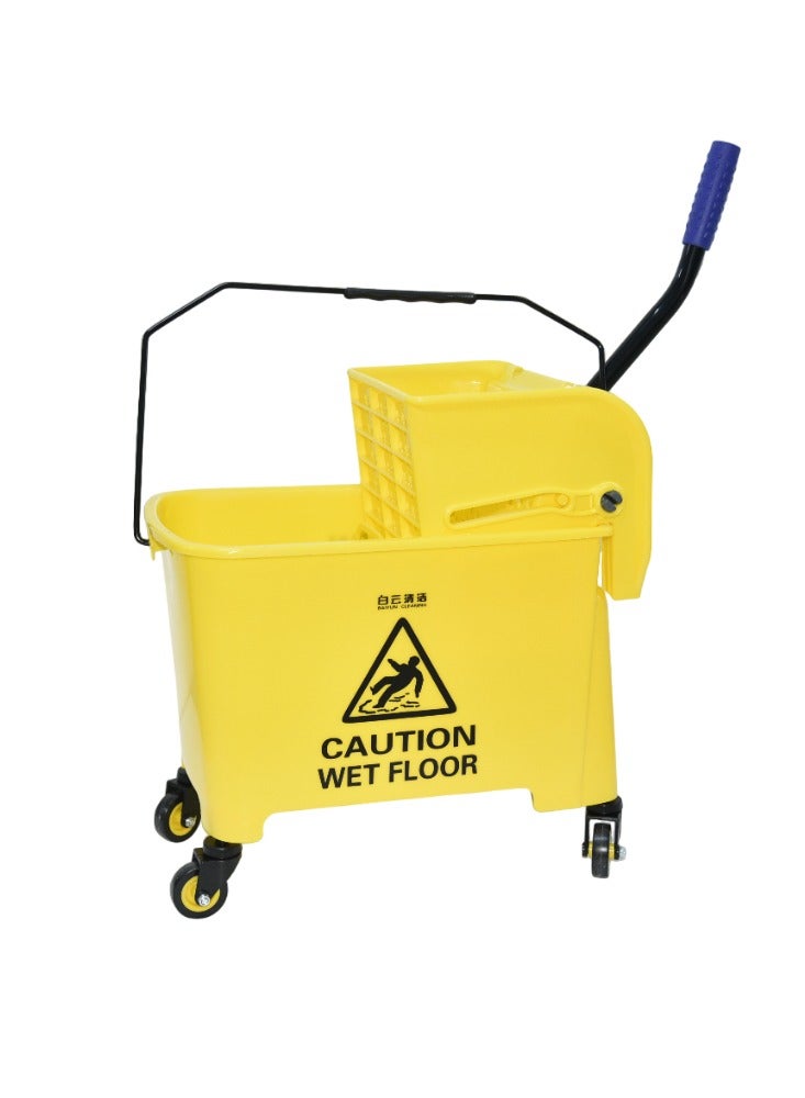Generic 20L Cleaning Trolley with Wheels and Carry Handle - Image 1