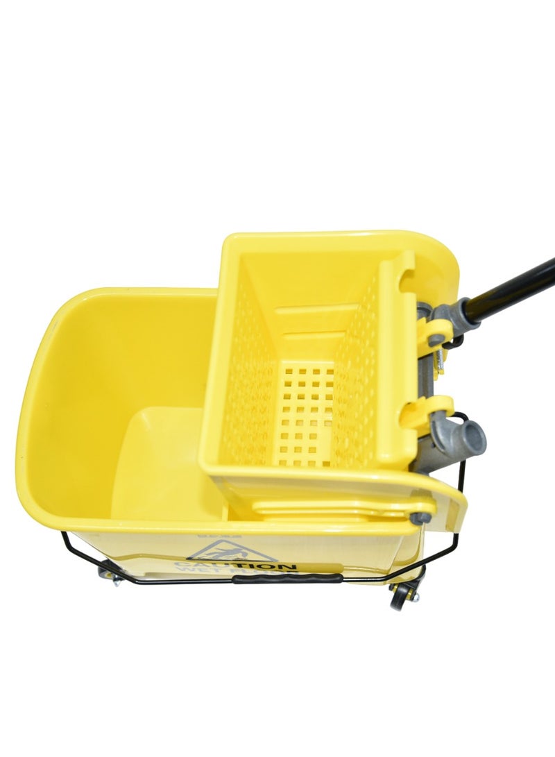 Generic 20L Cleaning Trolley with Wheels and Carry Handle - Image 3