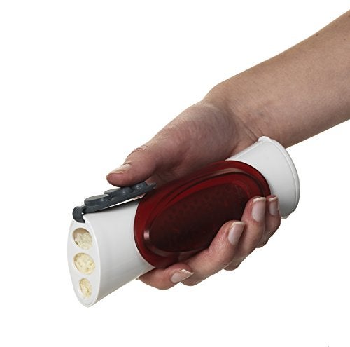 Zyliss Grate N' Shake Cheese Grater, Chocolate/Nut - Image 2