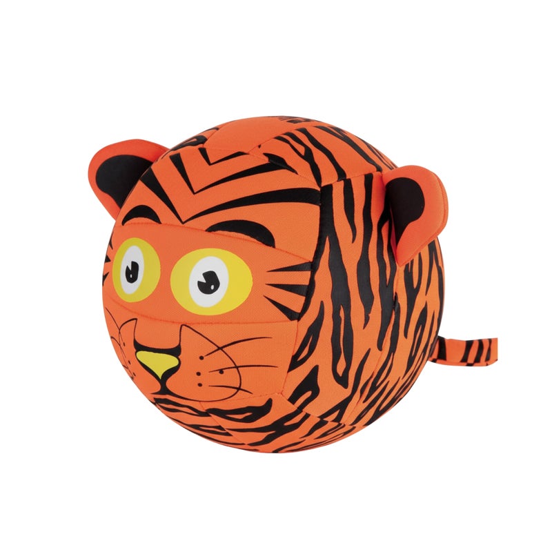 صنفليكس لعبة الحيوانات القافزة للأطفال صن فليكس شكل النمر | لعبة قفز قابلة للنفخ للاستخدام الداخلي والخارجي - Image 1