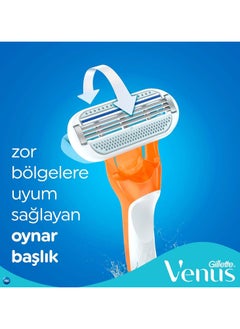 جيليت ماكينة حلاقة فينوس ريفييرا للاستخدام مرة واحدة  - Image 5